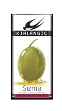 Kırlangıç Naturel Teneke Sızma Zeytinyağı 5 lt