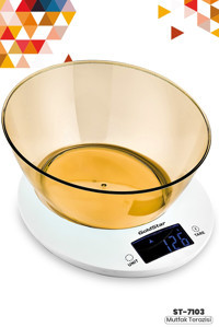 GoldMaster ST-7103 Dijital Hassas Hazneli 5 kg Mutfak Tartısı
