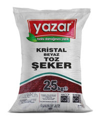 Yazar Toz Şeker 25 kg