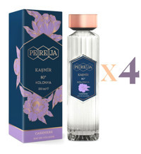 Pereja Kaşmir Cam Şişe Kolonya 4x250 ml