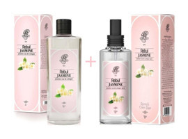 Rebul Yasemin Cam Şişe Sprey Kolonya 270 ml + 100 ml