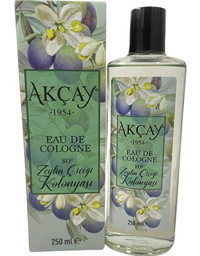 Akçay Zeytin Çiçeği Cam Şişe Kolonya 250 ml