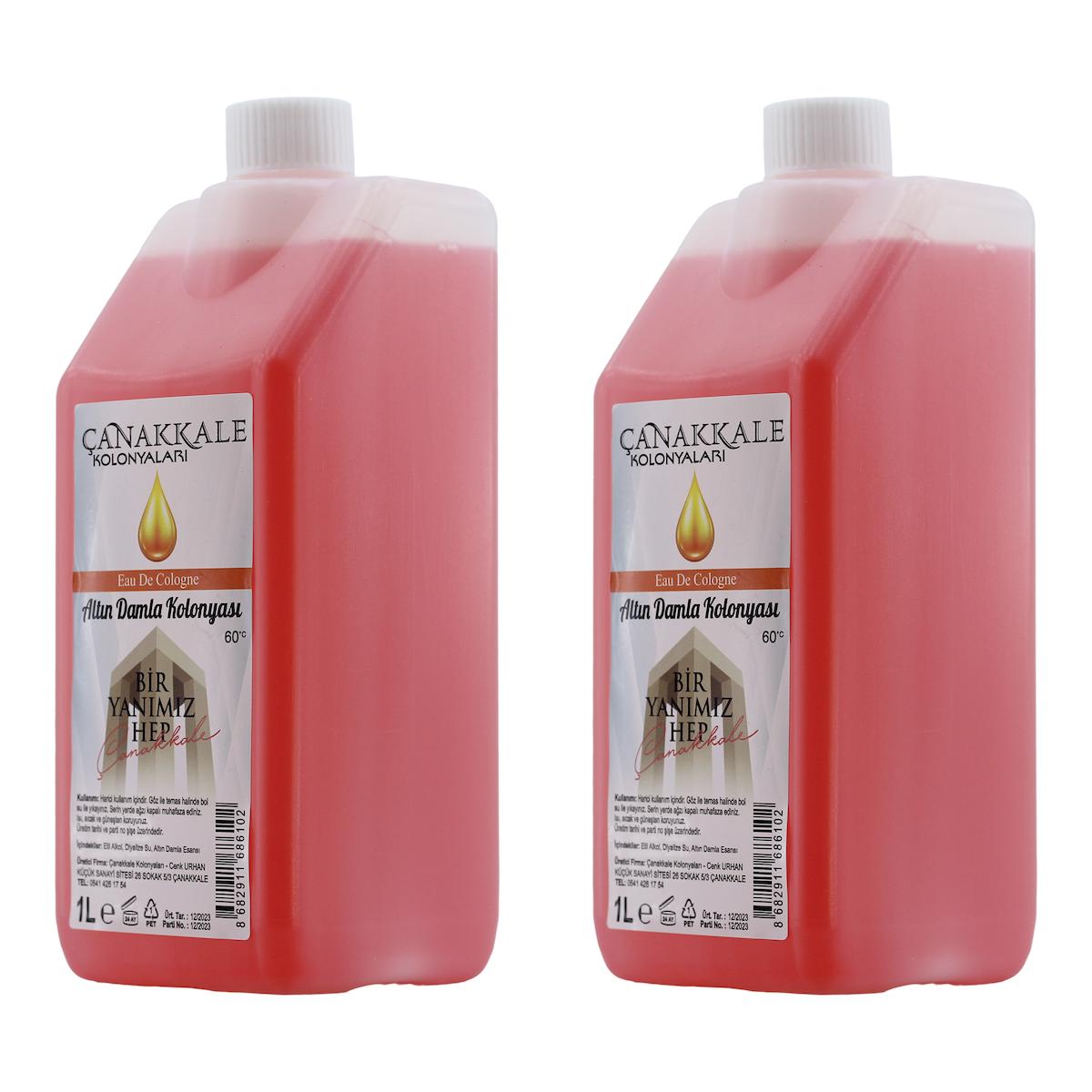 Çanakkale Kolonyaları Altın Damla Kolonya 2x1lt