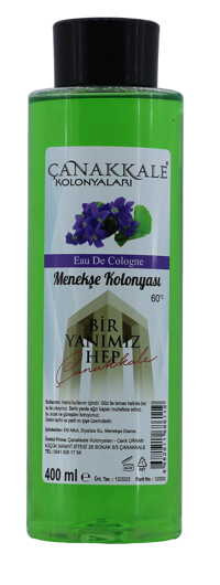 Çanakkale Kolonyaları Menekşe Kolonya 400 ml
