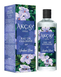 Akçay Fresh Cam Şişe Kolonya 250 ml