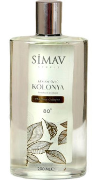 Simav Synaus Kestane Cam Şişe Kolonya 200 ml
