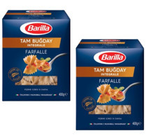 Barilla Tam Buğday Kelebek Makarna 2x400 gr