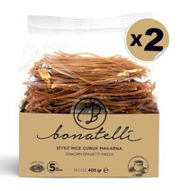 Bonatelli Siyez Çubuk Makarna 2x400 gr