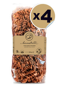 Bonatelli Siyez Burgu Makarna 4x350 gr