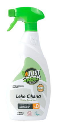 Just Green Hipoalerjenik Formül Sıvı Sprey Leke Çıkarıcı 500 ml