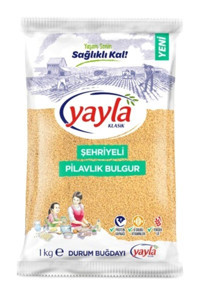 Yayla Şehriyeli Pilavlık Bulgur 1 kg