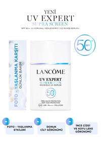 Lancome Renksiz 50 Faktör Tüm Ciltler İçin Leke Karşıtı Nemlendirici Yaşlanma Karşıtı Suya Dayanıklı Yüz Güneş Kremi 50 ml