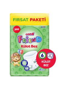 Goo.n Büyük Fırsat Paketi 6 Numara Külot Bebek Bezi 160 Adet