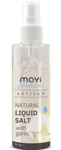 Mayi Tuz Artisan Sarımsaklı Kaynak Tuz Kutu 150 gr