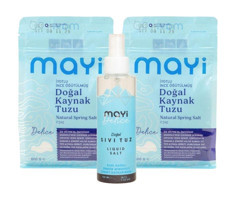 Mayi Tuz Ince Öğütülmüş Toz Kaynak Tuz Paket 2x600 gr
