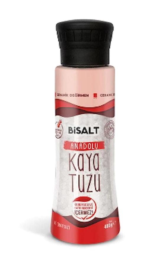 Bisalt Anadolu Kristal Kaya Tuz Değirmen 4x400gr