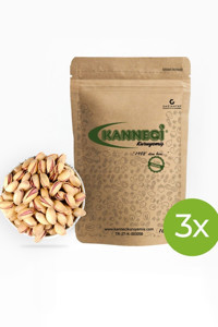Kanneci Kuruyemis Kabuklu Kavrulmuş Yöresi Tane Antep Fıstığı 3 x 1 kg