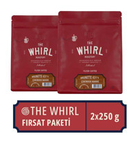 The Whirl Brunette Arabica Çekirdek Filtre Kahve 2x250 gr