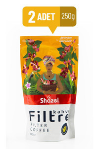 Shazel Sade Aromalı Güney Amerika Arabica Öğütülmüş Filtre Kahve 500 gr