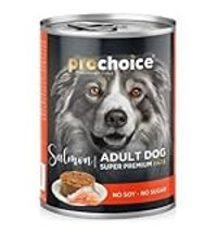 Prochoice Somonlu Kıyılmış Yaş Köpek Maması 400 gr 6'lı