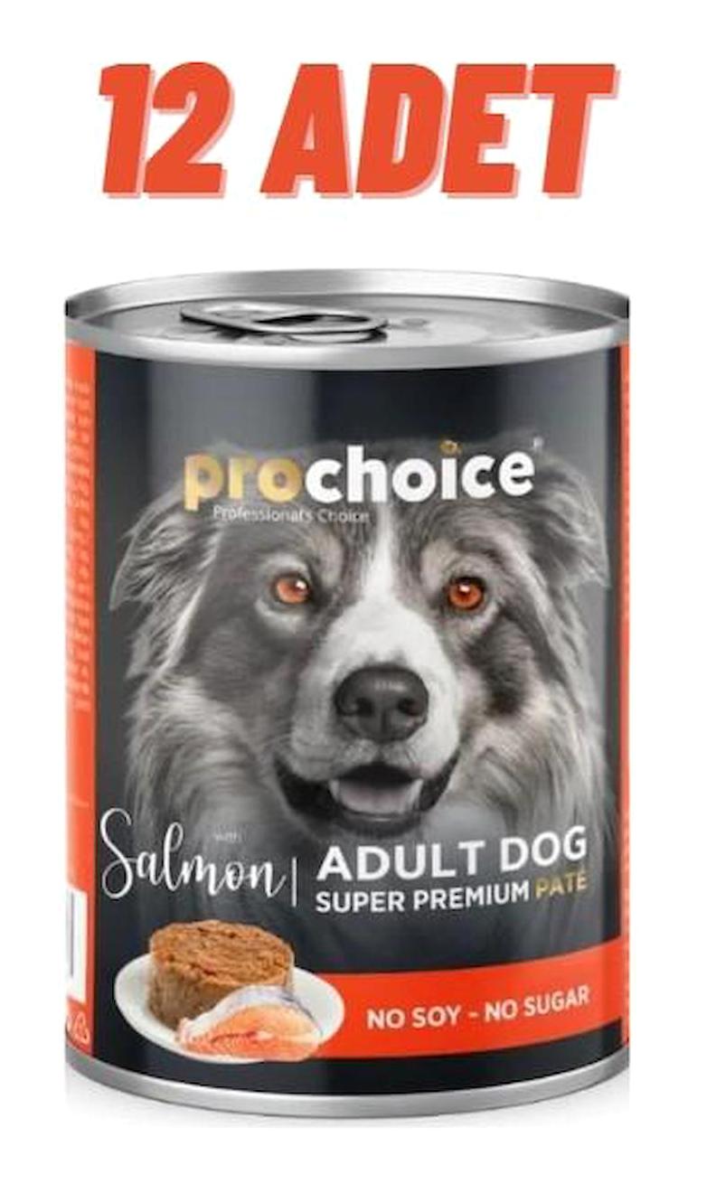 Prochoice Somonlu Yaş Köpek Maması 12 x 400 gr 12'li