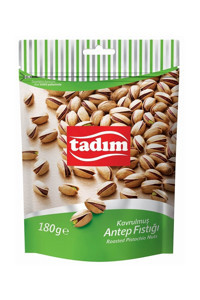 Tadım Kabuklu Kavrulmuş Yöresi Tane Antep Fıstığı 180 gr