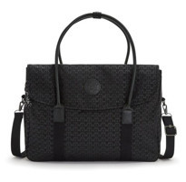 Kipling Superworker İş Sıgnature EmKadın Omuz Çantası Siyah