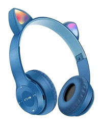 Psl P47M Kulak Üstü Kablosuz Bluetooth Kulaklık Mavi