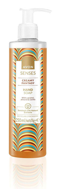 Avon Senses Creamy Fantasy Vanilyalı Sıvı Sabun 250 ml