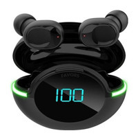 Favors Y80 Kulak İçi Kablosuz Bluetooth Kulaklık Siyah