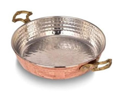 Turna Bakır Soylu 7552-1 Bakır 18 cm Tava