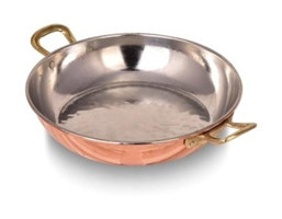 Turna Bakır Çelebi 7575-1 Bakır 22 cm Tava