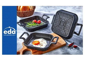 Eda Döküm 20 cm 3 Parça Tava