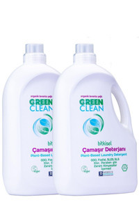 U Green Clean Organik Lavanta Yağlı Bitkisel 110 Yıkama Tüm Renkler İçin Sıvı Deterjan 2x2.75 lt