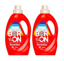 Boron Doğal Mineralli 52 Yıkama Renkliler İçin Sıvı Deterjan 2x1.69 lt