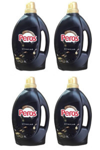 Peros Kolajen Serumu Etkisi 50 Yıkama Siyahlar İçin Sıvı Deterjan 4x3 lt