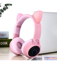 Tg T&G-Bt028C Kulak Üstü Kablosuz Bluetooth Kulaklık Pembe