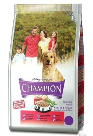 Champion Kuzu Etli Tüm Irklar Yetişkin Köpek Maması 15 Kg