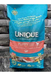 Unique Somonlu Orta Irk Yavru Köpek Maması 15 Kg