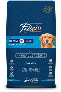 Felicia Derma Somonlu Tüm Irklar Yetişkin Köpek Maması 15 Kg