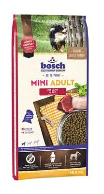 Bosch Kuzu Etli Pirinçli Küçük Irk Yetişkin Köpek Maması 15 Kg