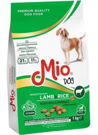 Mio Kuzu Etli Pirinçli Tüm Irklar Yetişkin Köpek Maması 1 Kg