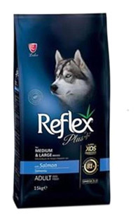 Reflex Plus Plus Somonlu Büyük Irk Yetişkin Köpek Maması 15 Kg