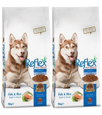 Reflex High Quality Balıklı Pirinçli Tüm Irklar Yetişkin Köpek Maması 30 Kg