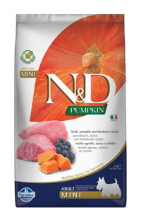 N&D Pumpkin Kuzu Etli Küçük Irk Yetişkin Köpek Maması 2.5 Kg
