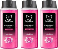 Papilion Lotus Çiçeği Duş Jeli 3x400 ml