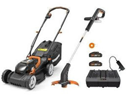 Worx WG927E Misinalı İtmeli Elektrikli Akülü Çim Biçme Makinesi