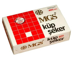 MGS Beyaz Küp Şeker 1 kg