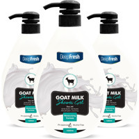 Deep Fresh Keçi Sütü Duş Jeli 3x1 lt