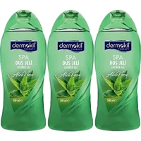 Dermokil Aloe Vera Duş Jeli 3x500 ml